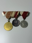 Austriacka szpanga 3 medale – Zasługa, Powódź 1954, ÖKB 25