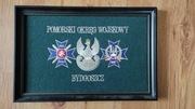 Tablica haftowana Pomorski Okręg Wojskowy POW