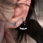 Butterfly&Heart Earrings Set(DAYGLOW)