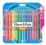 Długopisy żelowe 14 sztuk InkJoy 0,7 mm Paper Mate, zestaw
