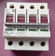 4-polowy rozłącznik izolacyjny modułowy F&G (Felten & Guilleaume)