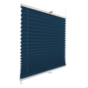 Plisy 3x termiczne granatowe profil alu biały 2x 675x1185 + 1x 675x675 mm