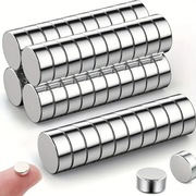20 szt małe magnesy okrągłe neodymowe bardzo mocne 8x2mm magnes