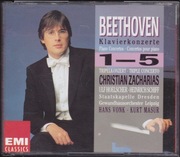 Beethoven - 5 Piano Concertos - Zacharias , Vonk , Masur  3CD