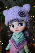 Lalka Blythe doll custom ooak 