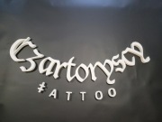 Logo firmowe litery napis na ścianę elewację reklama 3d plexi