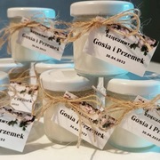 Mini świeczki na podziękowania dla gości wesele