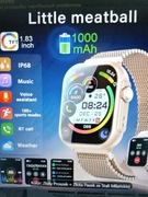 Smartwatch Fitness Tracker złoty z akumulatorem "1000 mAh" na 100 dni.