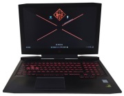 Gamingowy laptop HP Omen i7-7700HQ 4/8 rdzeni 16GB GTX1050ti IPS RED LED