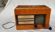 Pionier U2, lampowy odbiornik radiowy, powojenne retro PRL lata 50-te