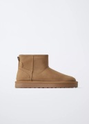 Botki Zara 30 ocieplane z futerkiem kozaki 