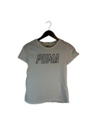 Koszulka damska Puma biała z dużym logiem m
