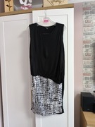 Czarna sukienka koktajlowa Mango, rozmiar S (36)