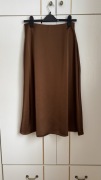 Spódnica midi brązowa satynowa Shein 38/M