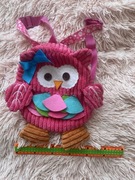 Uroczy plecaczek sówka dla dziewczynki