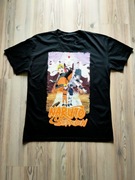 Koszulka męska czarna Anime Naruto L