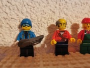 Lego figurki city robotnicy 