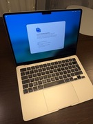 MacBook Air 13 M2 Księżycowa Poświata - Idealny 