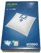 WORKI DO ODKURZACZA / ZELMER ZMB02K / 4 SZTUKI