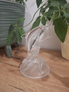 Delfin kryształ figurka