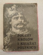 Poczet Królów i Książąt Polskich - komplet 44 kart - Jan Matejko