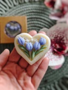 Naturalny wosk sojowy zapachowy Tulipany 