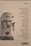 Ekspres ciśnieniowy kolbowy DELONGHI EC685