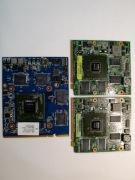 3 karty graficzne Nvidia Quadro FX 1600M + 2x Ge Force 9600GT