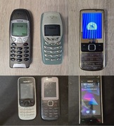 Telefony Nokia Pakiet (x6, 3410, 2330, C1, 6700, 6120)
