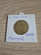 MONETA ZASTĘPCZA - 4 PÓŁ GROSZE - PRZEMYŚL 2009r