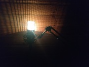 Lampka dekoracyjna mikrofon zasilana z gniazda USB mikrofon studyjny