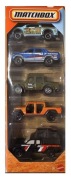 MATCHBOX 5 PACK OFF ROAD II C1817 JJP27 TOYOTA HILUX TACOMA JEEP FORD RAPTO