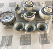 Serwis z porcelany do herbaty chinski