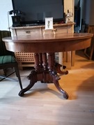 Stół owalny typu bocian