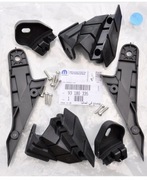 Uchwyty reflektora Opel Astra H 3 kpl L+P zestaw naprawczy oryginał 