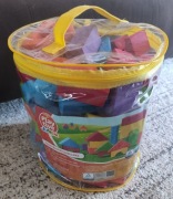 Klocki piankowe playtive junior 100 elementów 