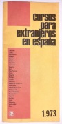 Folder informacyjny wyd. Ministerstwo kultury i sztuki w Hiszpanii 1973