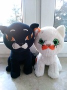 Stara zabawka kolekcja maskotka Kot Filemon Bonifacy Dobranocka