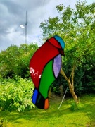 witraż ptak pamiątka prezent