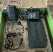 SHURE mikrofon nagłowny bezprzewodowy BLX14E/PGA31-H8E