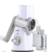 TARKA OBROTOWA DO SERA , WARZYW  SZATKOWNICA GEEDEL  Z KORBKĄ 5 OSTRZY 