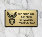 Wyjątkowe tabliczki uwaga zły pies duży wybór doberman, amstaff owczarek