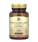 Solgar Metylokobalamina Witamina B-12 B12 1000 mcg 60 pastylek