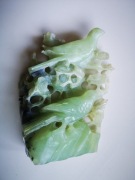 rzeźba z zielonego kamienia Antyk