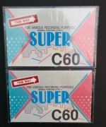 2x Kasety Super C60