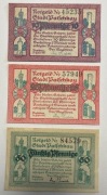 Zestaw Notgeldów Paczków, Patschkau UNC, UNC-