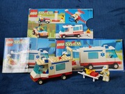 LEGO System 6666 LEGO System Ambulance karetka kompletny