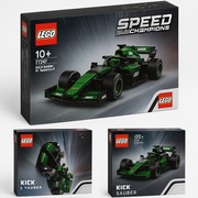 LEGO Speed Champions 77247 KICK Sauber F1 Team C44 | NOWE | 259 el.