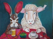 Obraz akrylowy na podobraziu lnianym