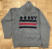 SWETER Z GOLFEM ZAPINANYM NA GUZIK TAPE À L'OEIL (ROZMIAR 128 CM/8 LAT) 